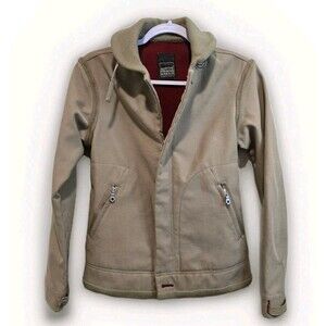 Vintage Marithe Francois Girbaud DE X LE Jacket Made In Hong Kong Size S Tan